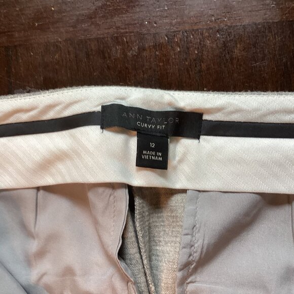 Ann Taylor Curvy Fit pants size 12 - Picture 3 of 4